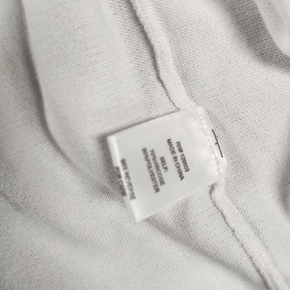 Rabbit Rabbit Rabbit White Open Front Cap Sleeve Cardigan Size Medium M - Picture 5 of 5